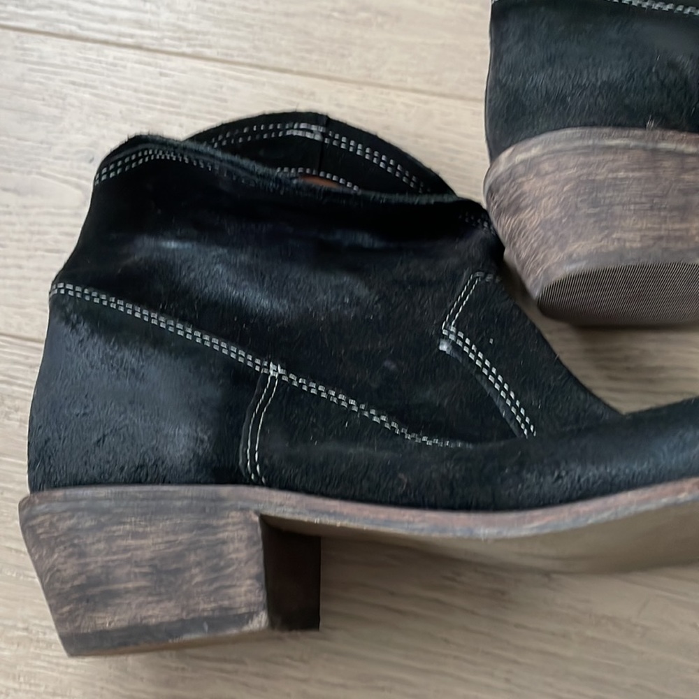Leather Upper Booties - image 2